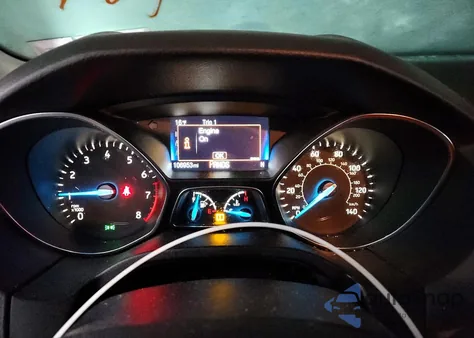 2017 Ford Focus Se z USA, uszkodzony, nr VIN 1FADP3FE7HL339856